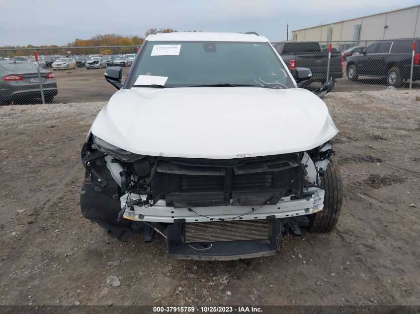 2021 Chevrolet Blazer Lt VIN: 3GNKBCRS4MS552650 Lot: 37915759