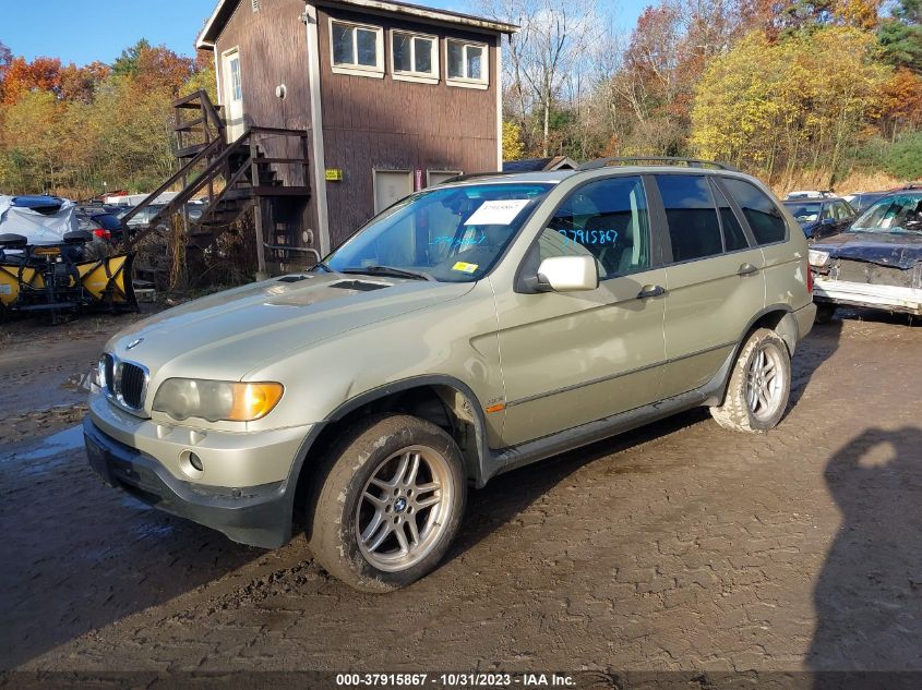 2001 BMW X5 3.0I VIN: WBAFA53551LP23657 Lot: 37915867