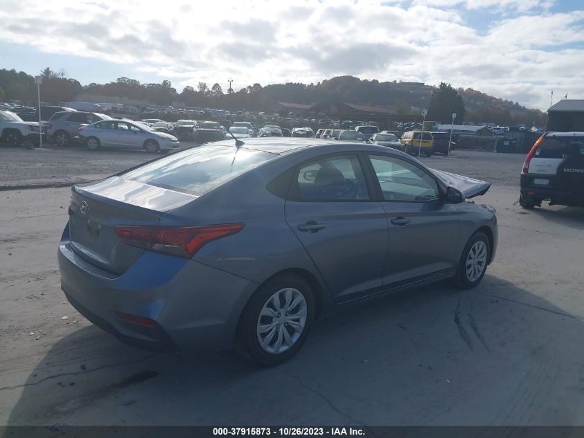 2020 Hyundai Accent Se VIN: 3KPC24A60LE097228 Lot: 37915873