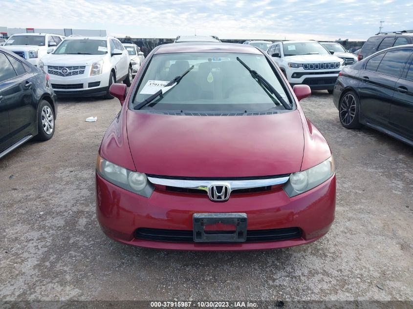 2007 Honda Civic Sdn Lx VIN: 1HGFA16547L050278 Lot: 37915987