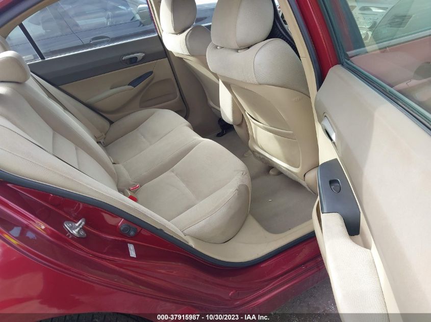 2007 Honda Civic Sdn Lx VIN: 1HGFA16547L050278 Lot: 37915987