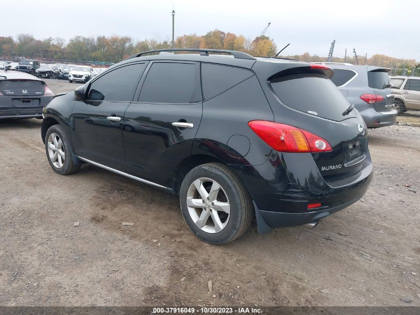 2009 Nissan Murano S VIN: JN8AZ18W29W126979 Lot: 37916049