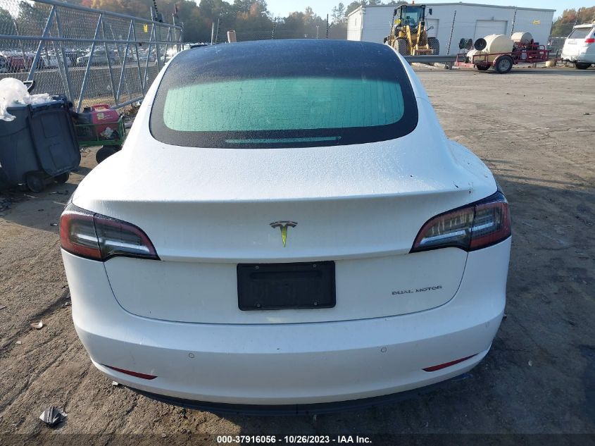 2019 Tesla Model 3 Long Range/Performance VIN: 5YJ3E1EB2KF406803 Lot: 37916056