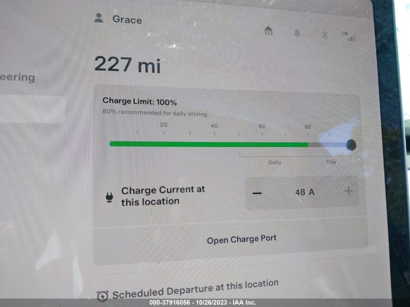 2019 Tesla Model 3 Long Range/Performance VIN: 5YJ3E1EB2KF406803 Lot: 37916056