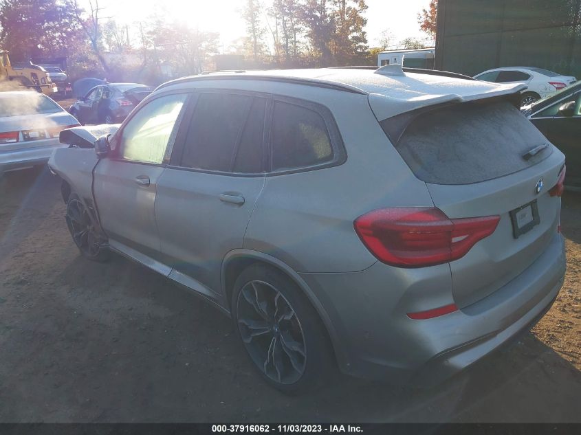 2021 BMW X3 M VIN: 5YMTS0C07M9G21105 Lot: 37916062