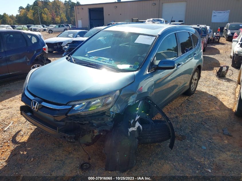 2015 Honda Cr-V Ex-L VIN: 2HKRM4H71FH601661 Lot: 37916065