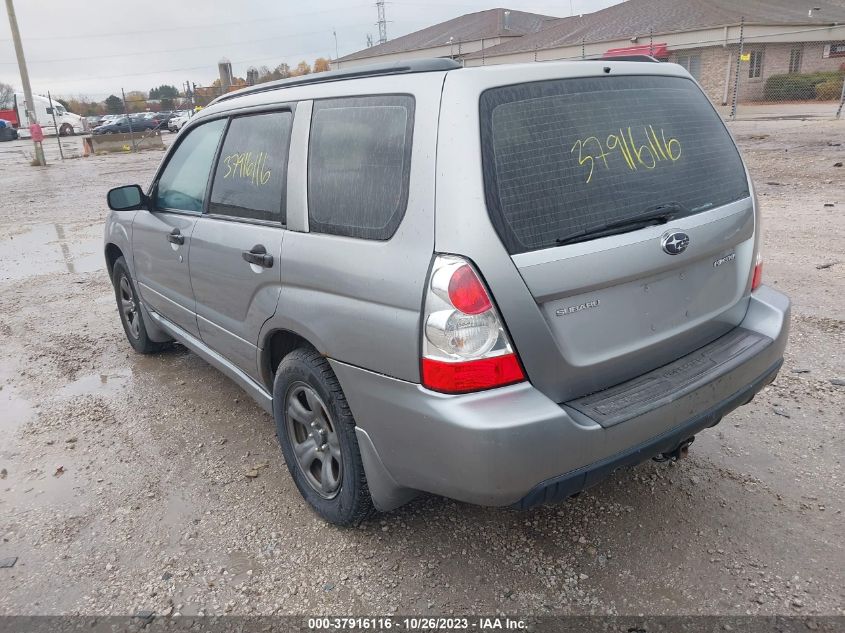 2007 Subaru Forester X VIN: JF1SG63617H708671 Lot: 37916116