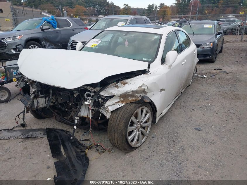 2008 Lexus Is 250 VIN: JTHCK262785022182 Lot: 37916218