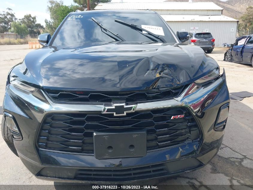 2022 Chevrolet Blazer Rs VIN: 3GNKBERS9NS145341 Lot: 37916223