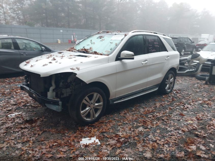 2014 Mercedes-Benz M-Class Ml 350 VIN: 4JGDA5HB1EA389617 Lot: 37916225