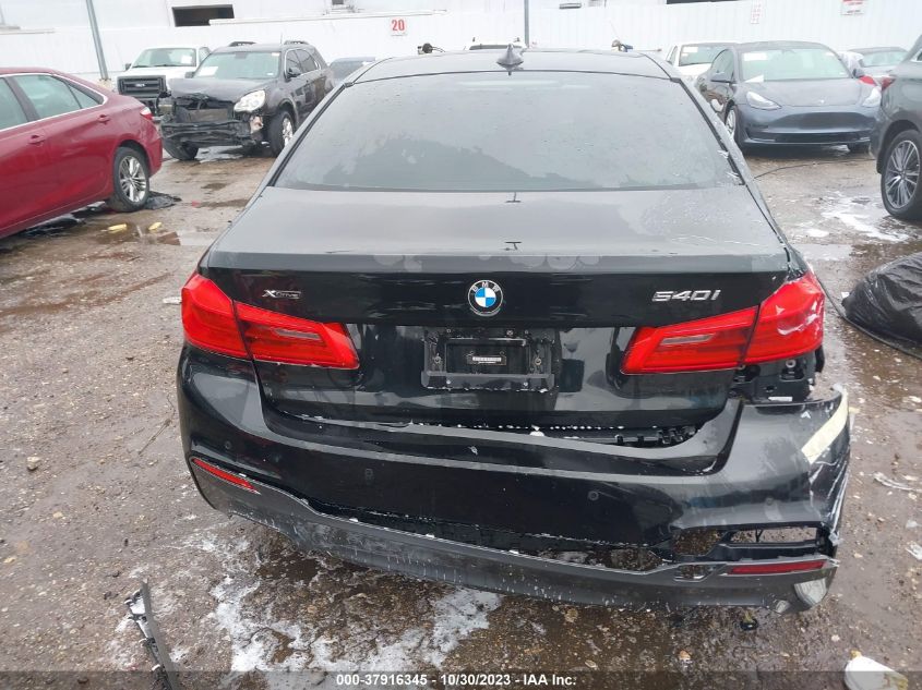 2019 BMW 5 Series 540I xDrive VIN: WBAJE7C5XKWW06442 Lot: 37916345