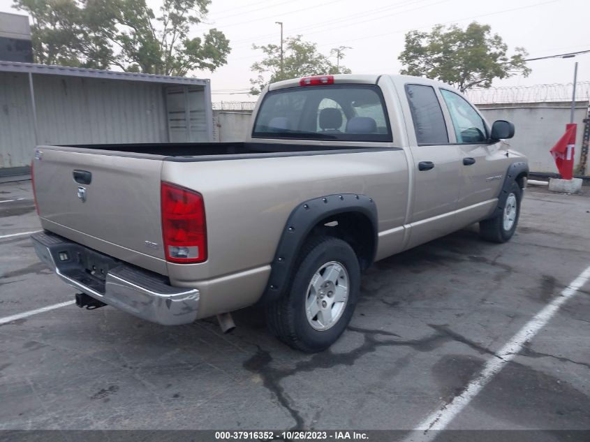 2005 Dodge Ram 1500 Slt VIN: 1D7HA18D95S270486 Lot: 37916352