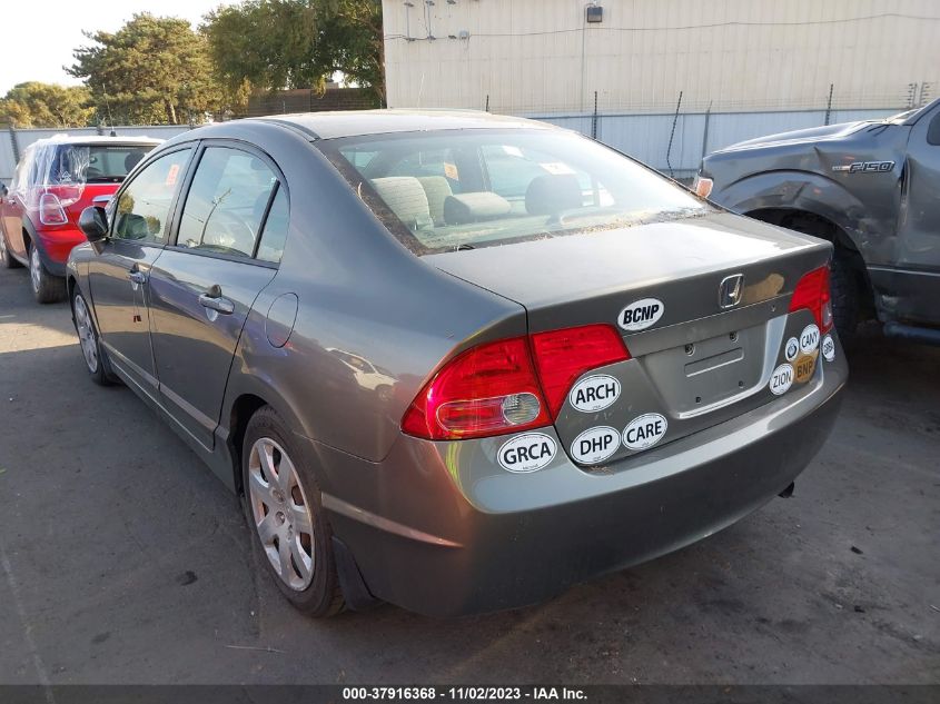 2007 Honda Civic Sdn Lx VIN: 2HGFA16597H311658 Lot: 37916368