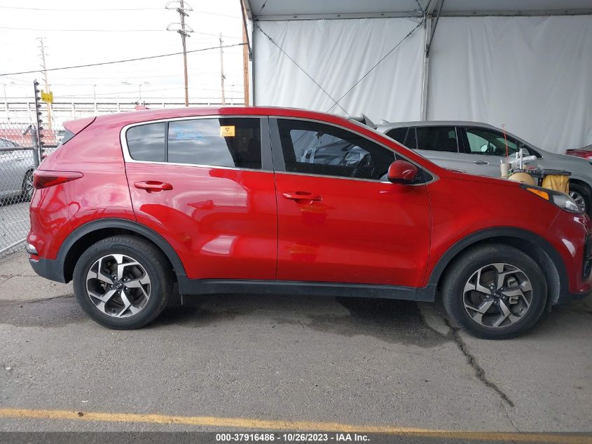 2022 Kia Sportage Lx VIN: KNDPM3ACXN7952032 Lot: 37916486