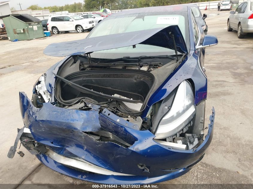 2018 Tesla Model 3 Range Battery VIN: 5YJ3E1EA6JF060101 Lot: 37916543