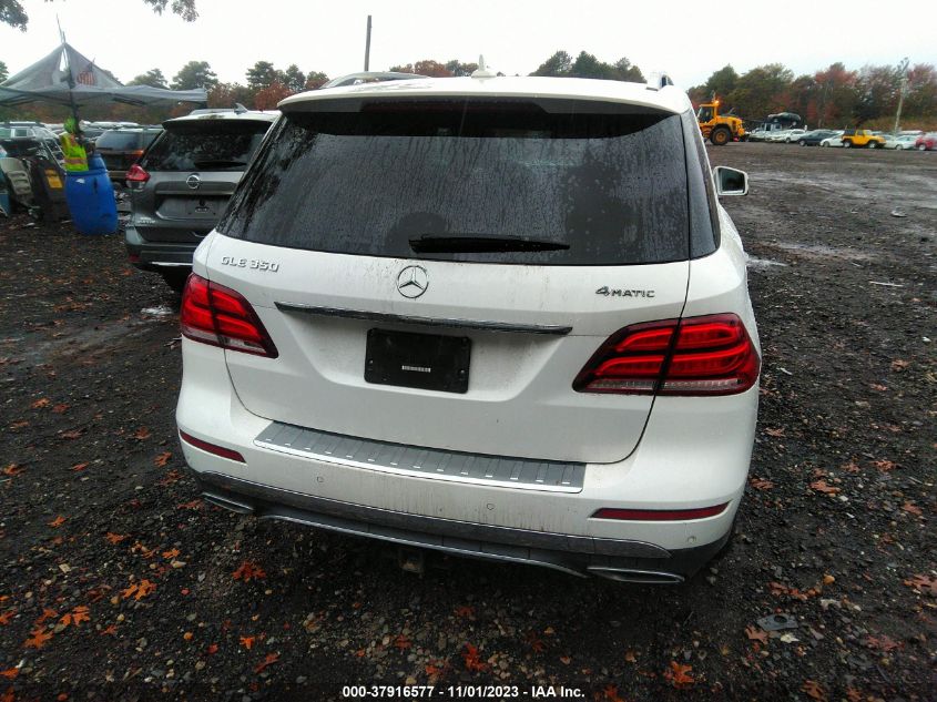 2017 Mercedes-Benz Gle Gle 350 VIN: 4JGDA5HB0HA927910 Lot: 37916577