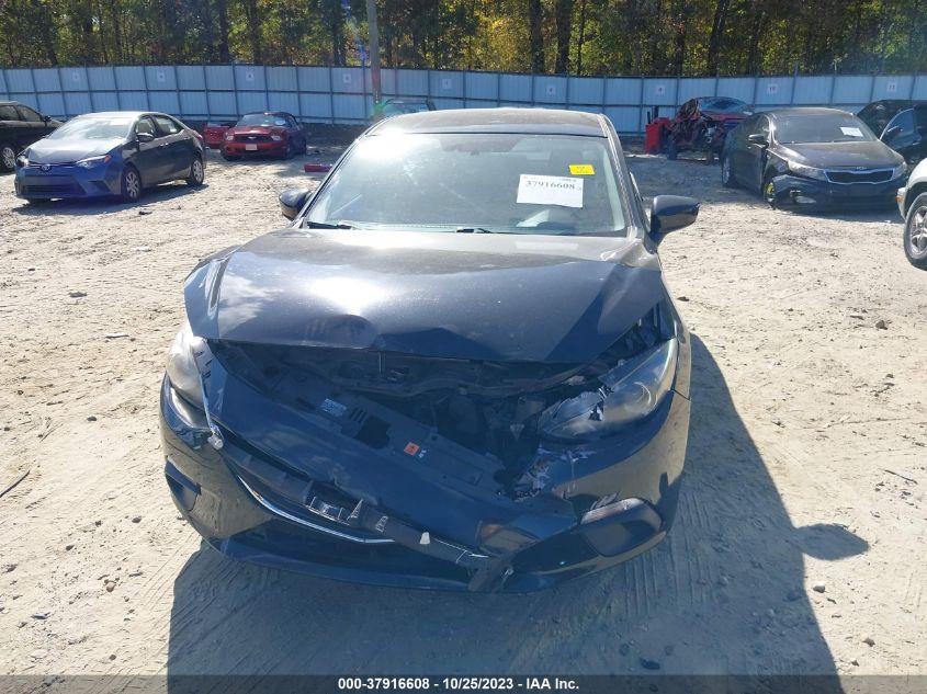 2016 Mazda Mazda3 I Sport VIN: JM1BM1U79G1323039 Lot: 37916608