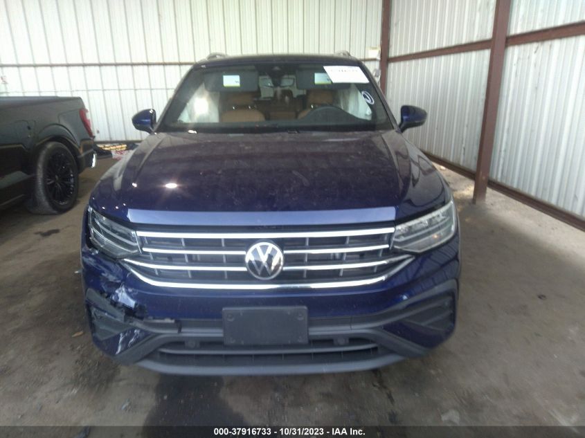 2022 Volkswagen Tiguan 2.0T Se VIN: 3VV3B7AXXNM163904 Lot: 37916733