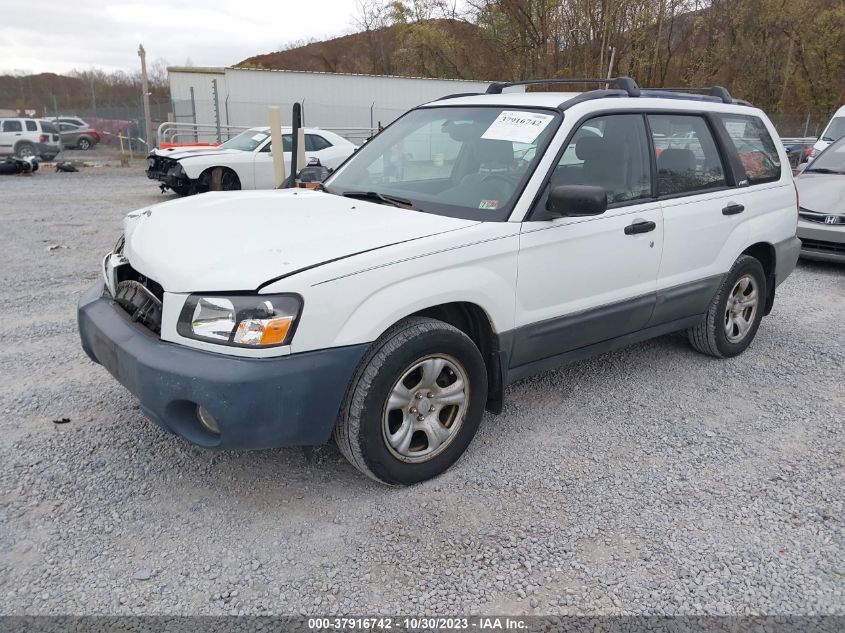 2004 Subaru Forester X VIN: JF1SG63634H729386 Lot: 37916742