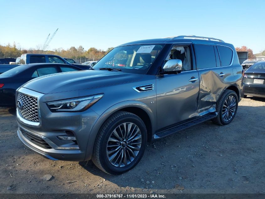 2019 Infiniti Qx80 Luxe VIN: JN8AZ2NE1K9231583 Lot: 37916767