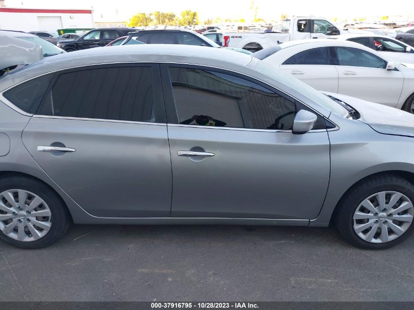 2014 Nissan Sentra Fe+ Sv VIN: 3N1AB7AP4EY302992 Lot: 37916795