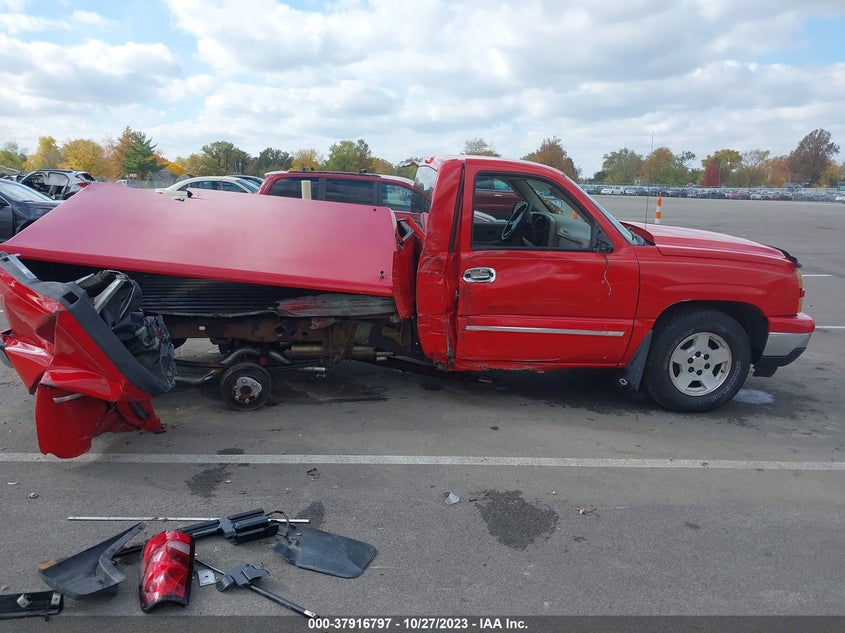 2006 Chevrolet Silverado 1500 Lt1 VIN: 1GCEK14Z46E172736 Lot: 37916797