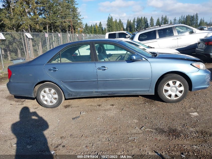 2002 Toyota Camry Le/Se/Xle VIN: JTDBE32KX20134916 Lot: 37916830