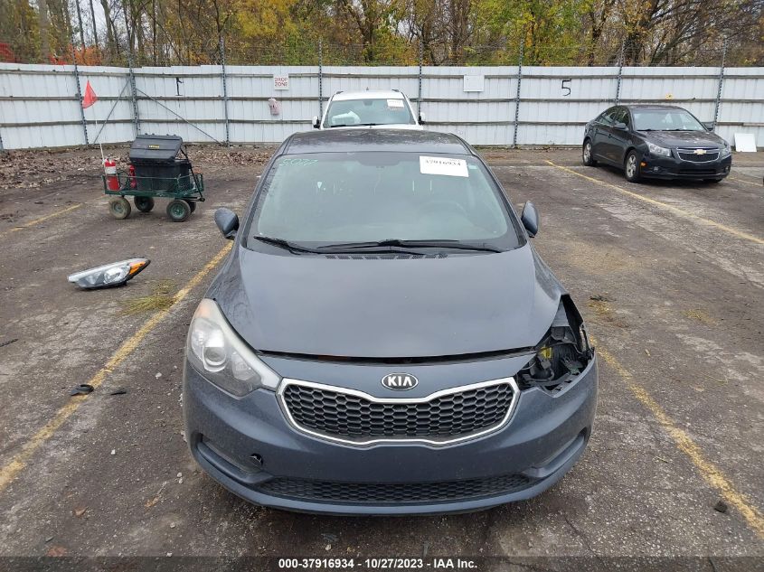 2016 Kia Forte Lx VIN: KNAFK4A66G5468260 Lot: 37916934