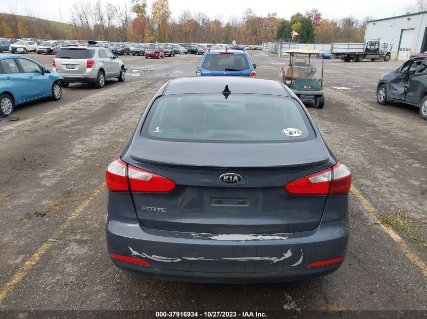 2016 Kia Forte Lx VIN: KNAFK4A66G5468260 Lot: 37916934