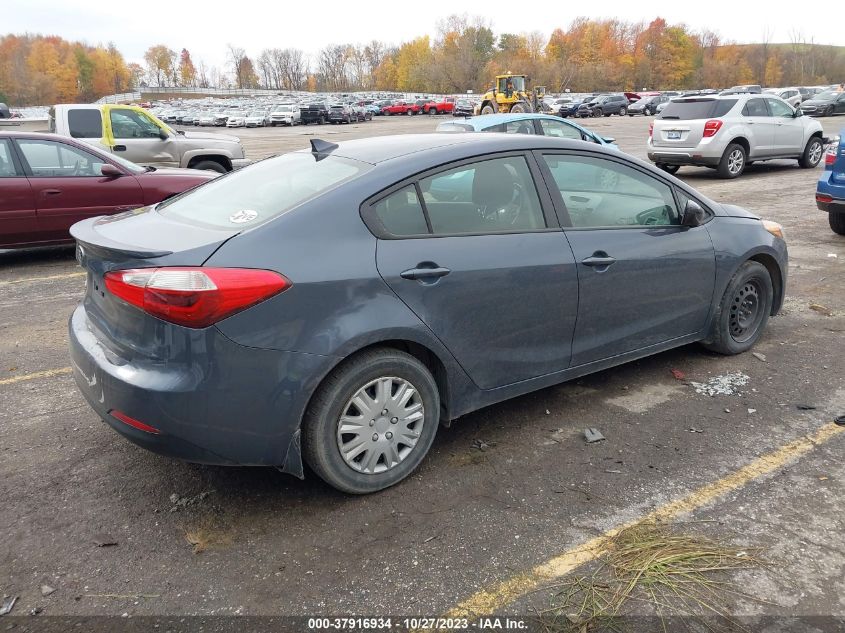 2016 Kia Forte Lx VIN: KNAFK4A66G5468260 Lot: 37916934