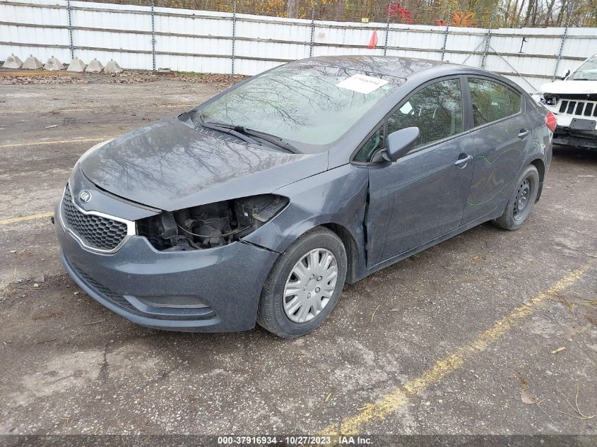 2016 Kia Forte Lx VIN: KNAFK4A66G5468260 Lot: 37916934