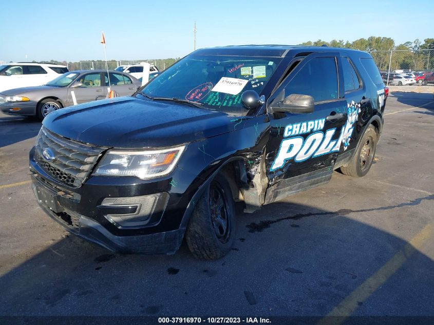 2017 Ford Utility Police Interceptor VIN: 1FM5K8AR0HGD93797 Lot: 37916970