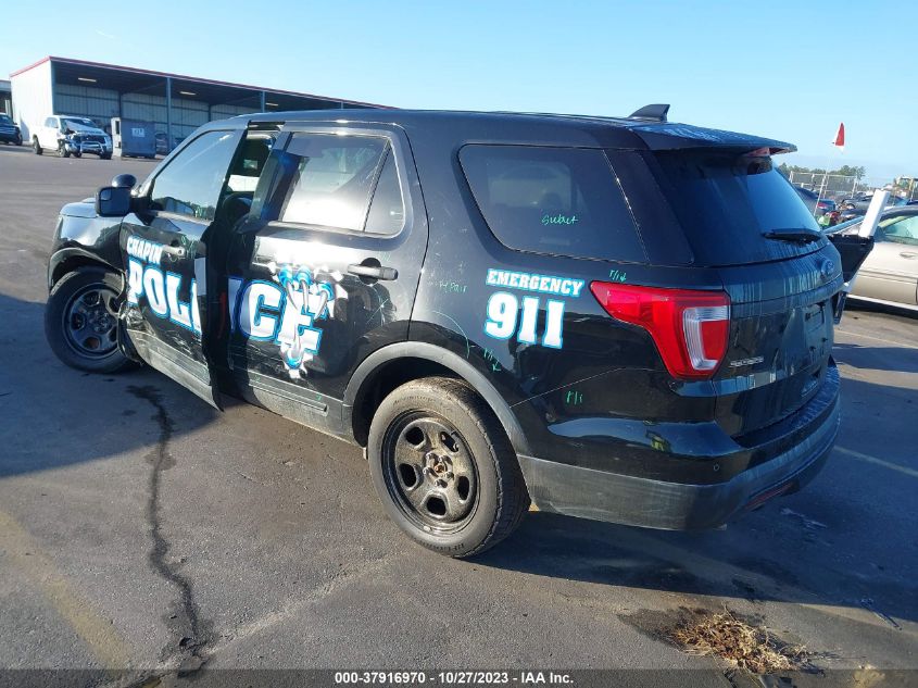 1FM5K8AR0HGD93797 2017 Ford Utility Police Interceptor