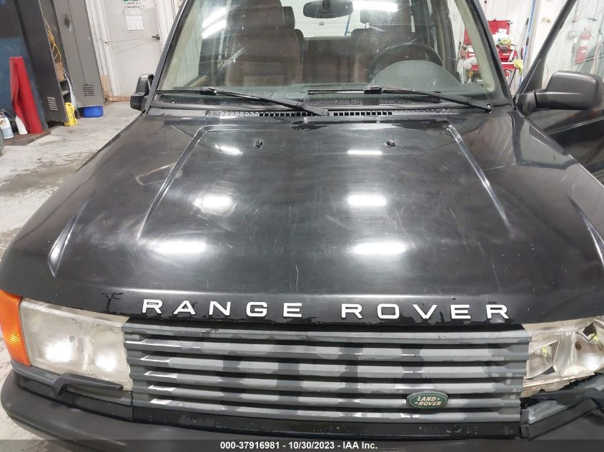 1997 Land Rover Range Rover Se VIN: SALPV1240VA351782 Lot: 37916981