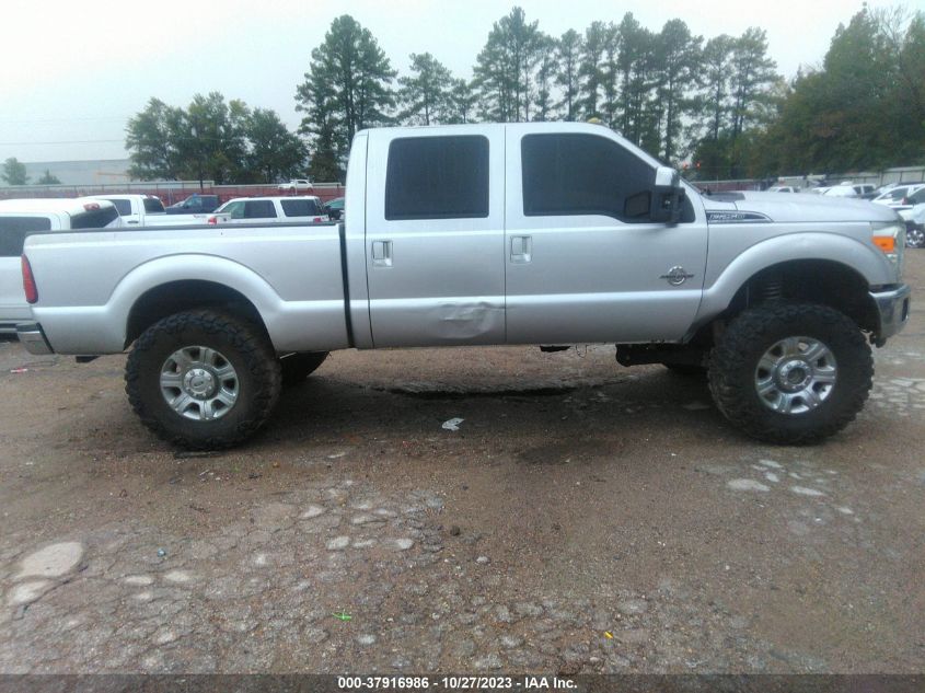 2015 Ford Super Duty F-250 Srw Lariat/Platinum VIN: 1FT7W2BT2FED40021 Lot: 37916986