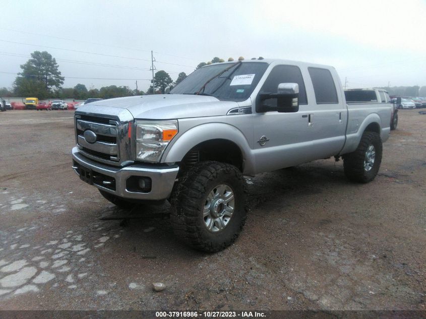 2015 Ford Super Duty F-250 Srw Lariat/Platinum VIN: 1FT7W2BT2FED40021 Lot: 37916986