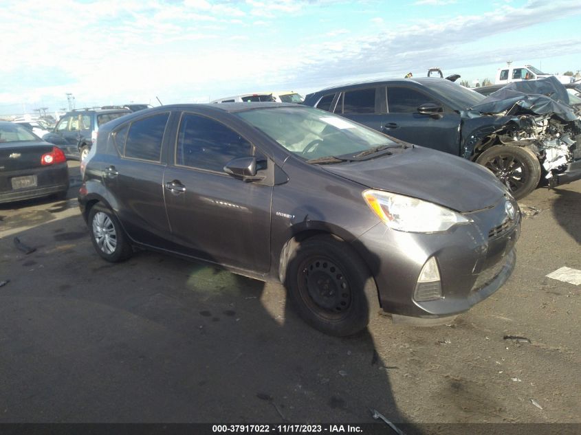 2014 Toyota Prius C One/Three/Two/Four VIN: JTDKDTB30E1079130 Lot: 37917022