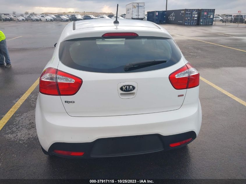 2013 Kia Rio Lx VIN: KNADM5A34D6192230 Lot: 37917115