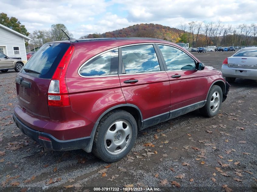 2009 Honda Cr-V Lx VIN: 5J6RE48309L004943 Lot: 37917232