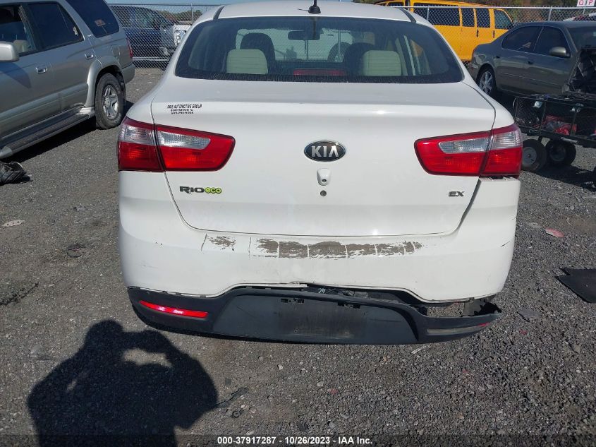 2013 Kia Rio Ex VIN: KNADN4A35D6270148 Lot: 37917287