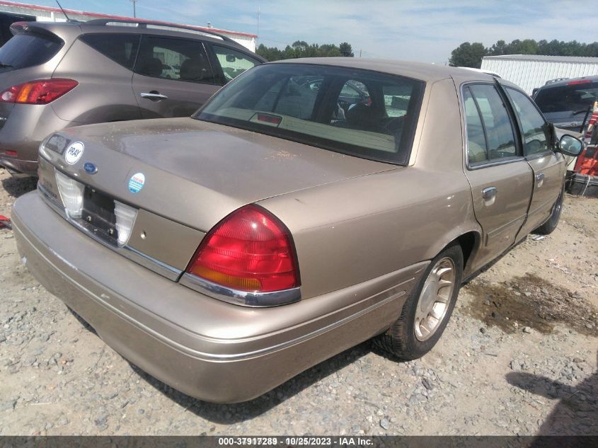 1999 Ford Crown Victoria Lx VIN: 2FAFP74W9XX134648 Lot: 37917289