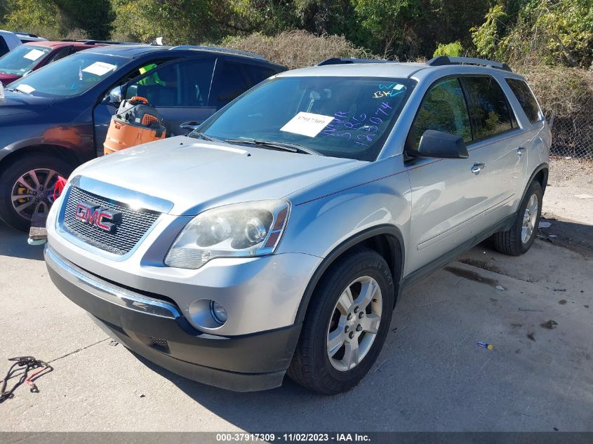 2012 GMC Acadia Sl VIN: 1GKKRNED2CJ125074 Lot: 37917309