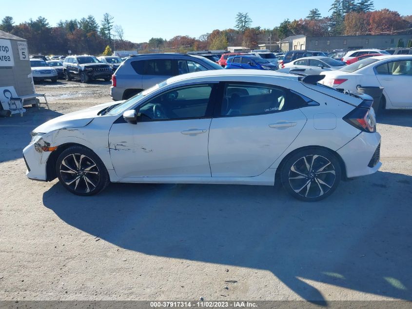 2017 Honda Civic Lx VIN: SHHFK7H22HU424617 Lot: 37917314