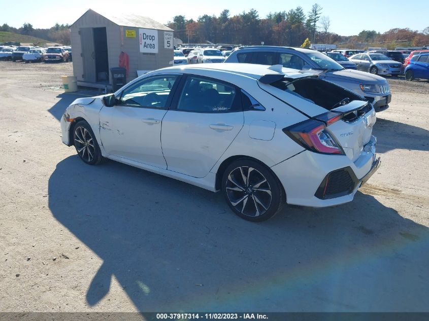 2017 Honda Civic Lx VIN: SHHFK7H22HU424617 Lot: 37917314