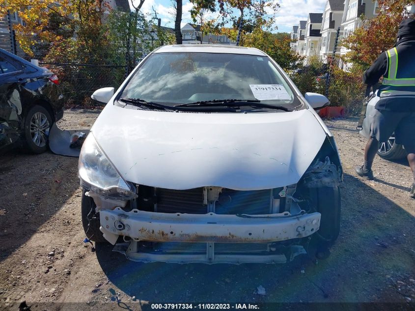 2012 Toyota Prius C One/Two/Three/Four VIN: JTDKDTB36C1017258 Lot: 37917334