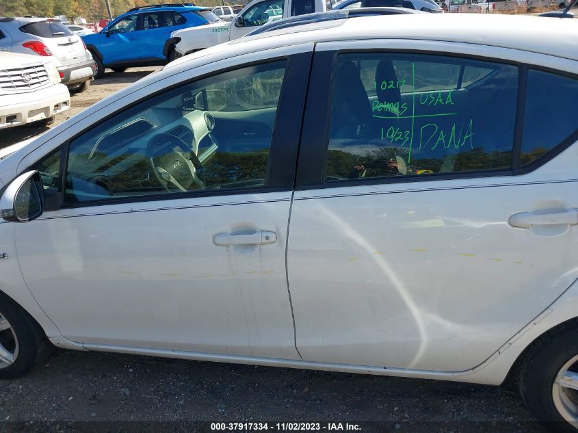 2012 Toyota Prius C One/Two/Three/Four VIN: JTDKDTB36C1017258 Lot: 37917334