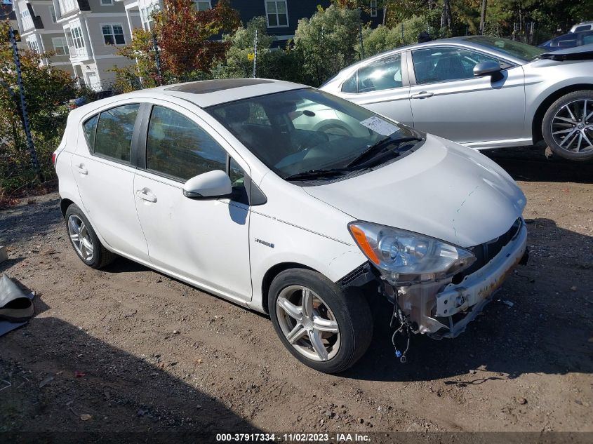 2012 Toyota Prius C One/Two/Three/Four VIN: JTDKDTB36C1017258 Lot: 37917334