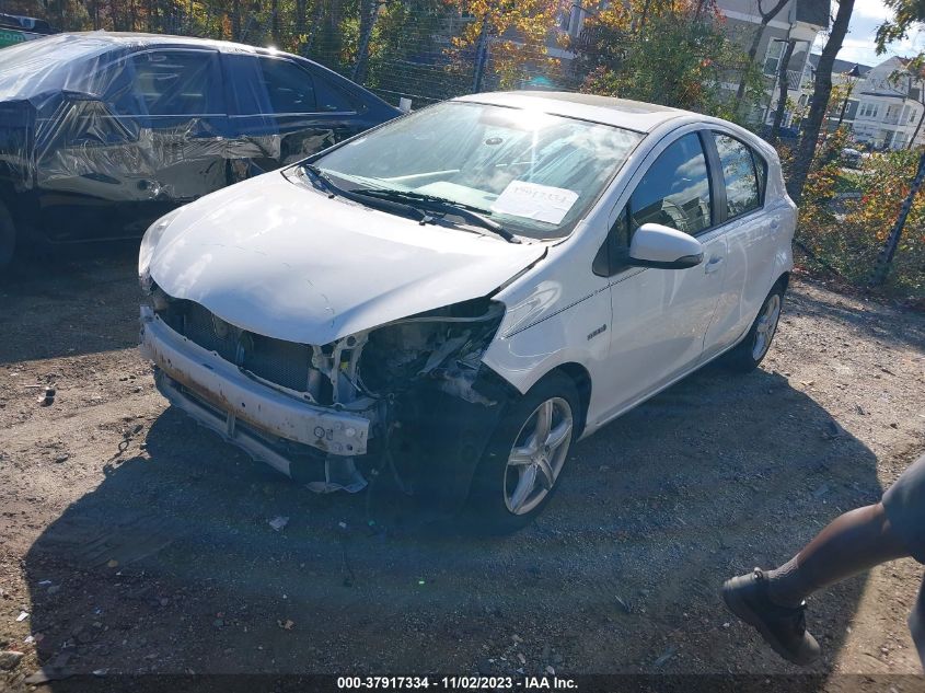 2012 Toyota Prius C One/Two/Three/Four VIN: JTDKDTB36C1017258 Lot: 37917334