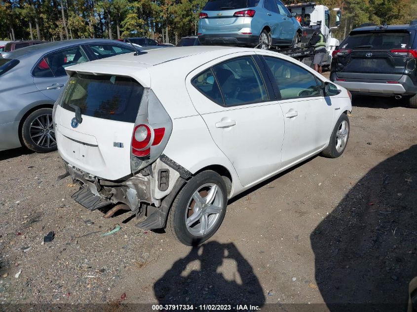 2012 Toyota Prius C One/Two/Three/Four VIN: JTDKDTB36C1017258 Lot: 37917334