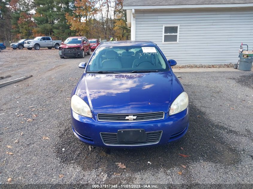 2007 Chevrolet Impala 3.5L Lt VIN: 2G1WT58K079155998 Lot: 37917345